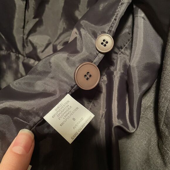 Women’s New York and Company Stretch Blazer Coat Jacket Size 0 - Picture 5 of 6